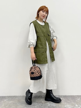 「アイテム（その他トップス）」を使った、Naoさん（レディース・159cm・20代）の夏コーディネート