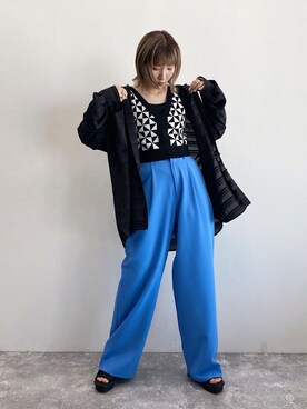 Naoさん（レディース・158cm）の春コーディネート