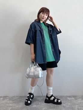 Naoさん(レディース・159cm)の夏コーディネート