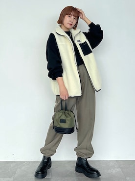 Naoさん（レディース・159cm）の秋コーディネート