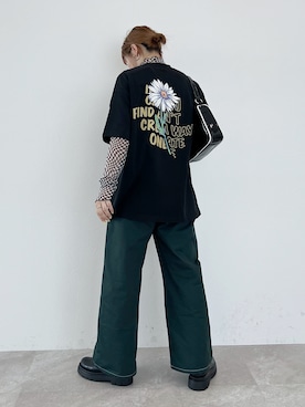 「アイテム（その他トップス）」を使った、Naoさん（レディース・159cm・20代）の夏コーディネート