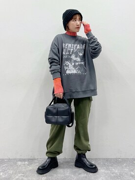 Naoさん（レディース・159cm）の秋コーディネート