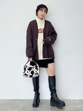 Naoさん（レディース・159cm）の秋コーディネート