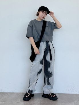 Naoさん(レディース・159cm)の夏コーディネート