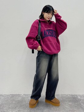 「アイテム（その他トップス）」を使った、Naoさん（レディース・159cm・20代）の冬コーディネート