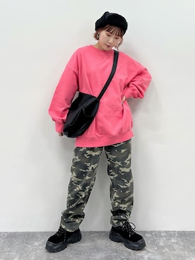 Naoさん（レディース・159cm）の冬コーディネート