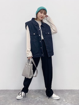 Naoさん（レディース・158cm）の春コーディネート