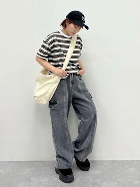 Naoさん(レディース・159cm)の夏コーディネート