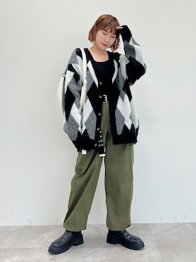 Naoさん(レディース・159cm)の冬コーディネート
