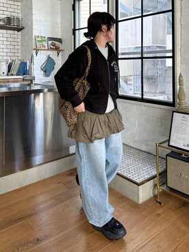 Naoさん（レディース・159cm）の春コーディネート