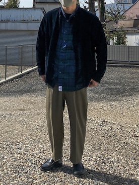「Steven Alan（スティーブンアラン）のアイテム（カバーオール）」を使った、　tatsukiさん（メンズ・173cm）の春コーディネート