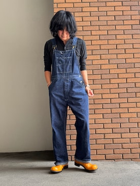 「GLAD HAND（グラッドハンド）のアイテム」を使った、拓さん（メンズ・182cm）の夏コーディネート