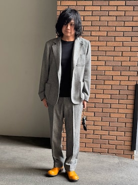 「GDC（ジーディーシー）のアイテム」を使った、拓さん（メンズ・182cm）の春コーディネート