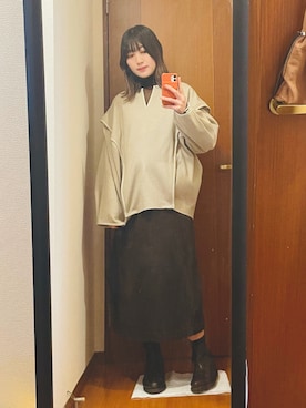 accoさん（レディース・161cm）の冬コーディネート