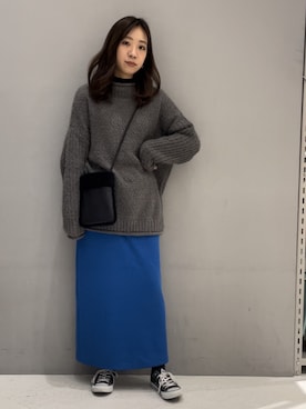 みなみさん（レディース・167cm）の冬コーディネート