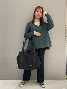 みなみさん（レディース・167cm）の冬コーディネート