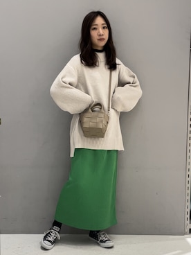 みなみさん（レディース・167cm）の冬コーディネート