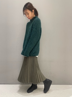 みなみさん（レディース・167cm）の冬コーディネート