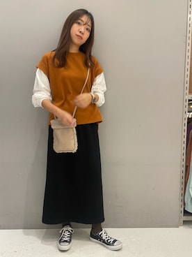 みなみさん(レディース・167cm)の冬コーディネート