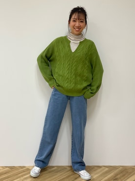 みなみさん（レディース・167cm）の冬コーディネート