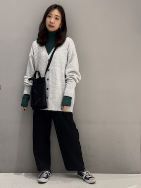 みなみさん（レディース・167cm）の冬コーディネート