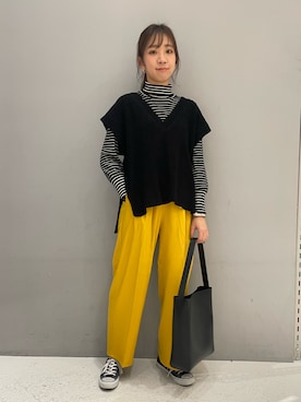 みなみさん（レディース・167cm）の冬コーディネート