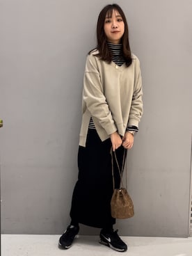 みなみさん(レディース・167cm)の冬コーディネート