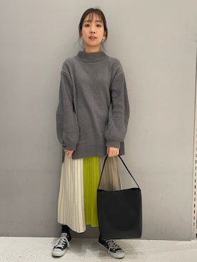 みなみさん（レディース・167cm）の冬コーディネート