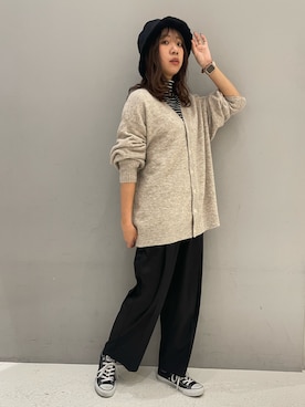 みなみさん（レディース・167cm）の冬コーディネート