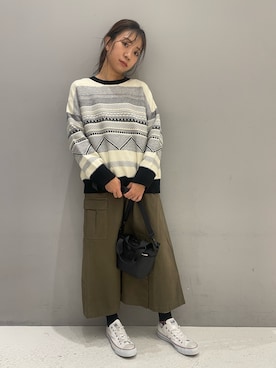 みなみさん（レディース・167cm）の冬コーディネート