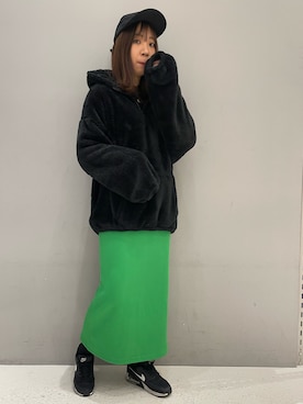 みなみさん（レディース・167cm）の冬コーディネート