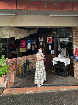 「RUBY AND YOU（ルビーアンドユー）のアイテム（ワンピース/ドレス）」を使った、咲さん（レディース・144cm）の夏コーディネート