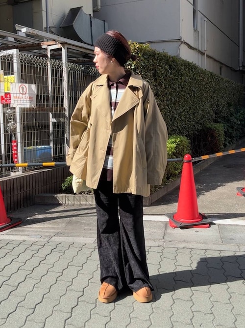 セール】ショートボリュームトレンチ 290194（トレンチコート