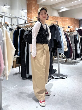ツイルカーブパンツ 139157を使った人気ファッション