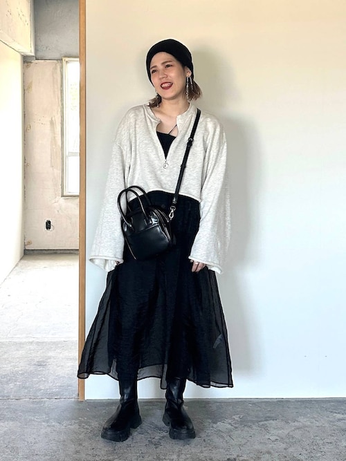 PAGEBOY（ページボーイ）の「ハーフZIPワイドフレアスリーブ（T