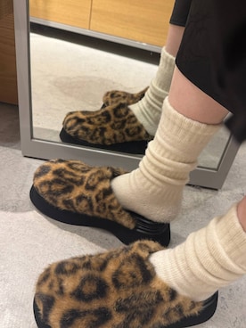 「LOWRYS FARM（ローリーズファーム）のアイテム（ソックス/靴下）」を使った、miyusan☆さん（レディース・155cm）の秋コーディネート