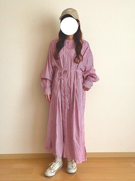 「Kastane」｜「アイテム（シャツワンピース）」を使った、ｙoｕさん（レディース・157cm）の秋コーディネート