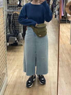 「DANTON（ダントン）のアイテム」を使った、も　はさん（レディース・154cm）の夏コーディネート