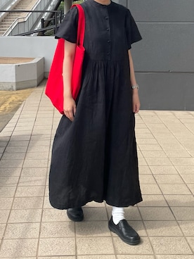 「NAOT（ナオト）のアイテム」を使った、も　はさん（レディース・154cm）の秋コーディネート