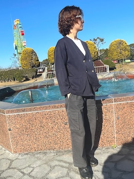 「RAT EFFECT（ラットエフェクト）のアイテム」を使った、nanaさん（レディース・152cm）の冬コーディネート