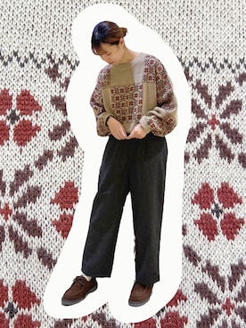 わっこさん（レディース・153cm）の冬コーディネート