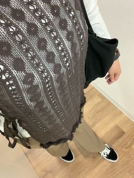 「着たいものを着る」｜「アイテム（パンツ）」を使った、erer6さん（レディース・159cm）の秋コーディネート