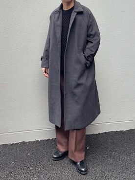 「nowm（ノウム）のアイテム（ジャケット/アウター）」を使った、KENTAさん（メンズ・173cm）の冬コーディネート