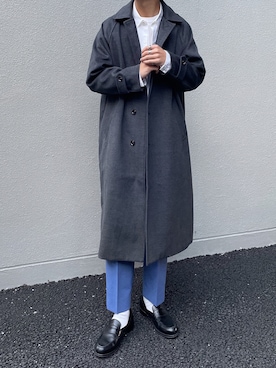 「nowm（ノウム）のアイテム（ジャケット/アウター）」を使った、KENTAさん（メンズ・173cm）の秋コーディネート