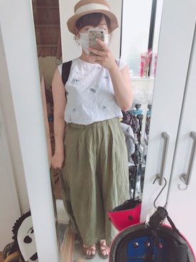 hihihiさん（レディース・153cm）の夏コーディネート