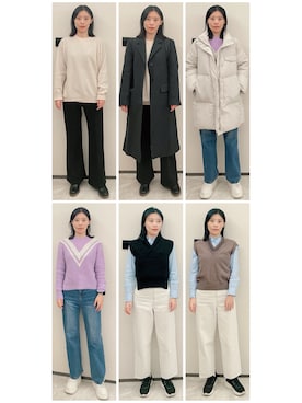 「MHL.（エムエイチエル）のアイテム」を使った、AnaisWさん（レディース・166cm）の秋コーディネート