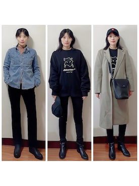 AnaisWさん（レディース・166cm）の秋コーディネート