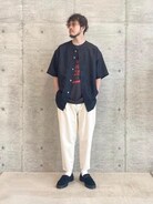 【ふじうま】⭐︎美品⭐︎マスターキー　ベースボールシャツ　個性的　お洒落 1625218195_138.jpg
