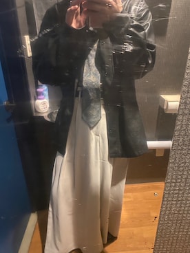「shiki tokyo（シキトウキョウ）のアイテム（パンツ）」を使った、ずっきーさん（メンズ・167cm）の冬コーディネート