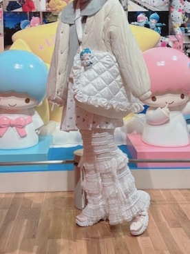 「PERNA（ペルナ）のアイテム」を使った、amさん（レディース・165cm）の冬コーディネート